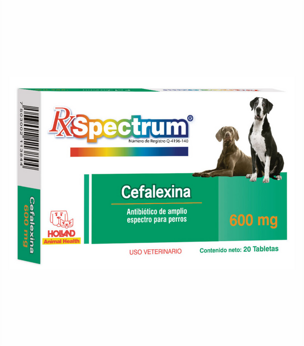 Spectrum Cefalexina 600 mg. Holland