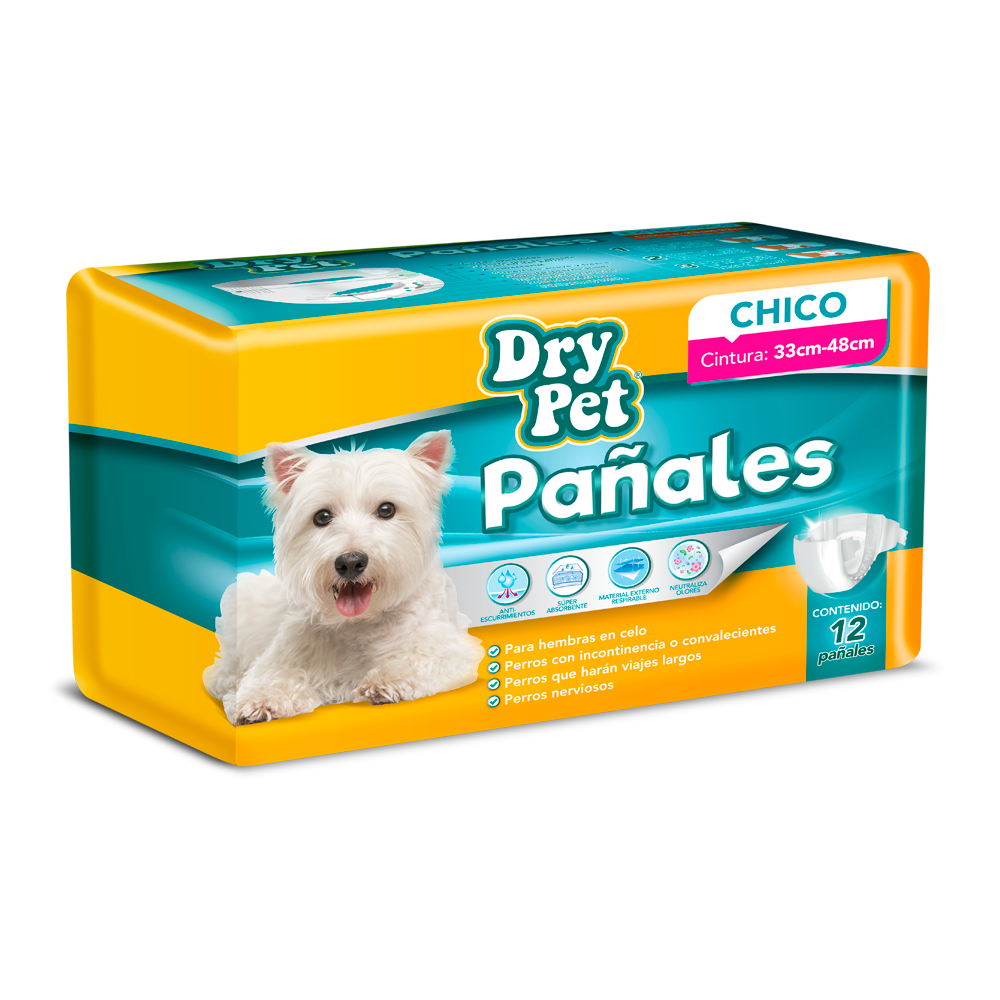 Pañales para perro (12 piezas)