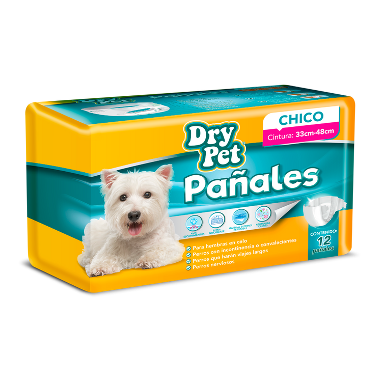 Pañales para perro (12 piezas)