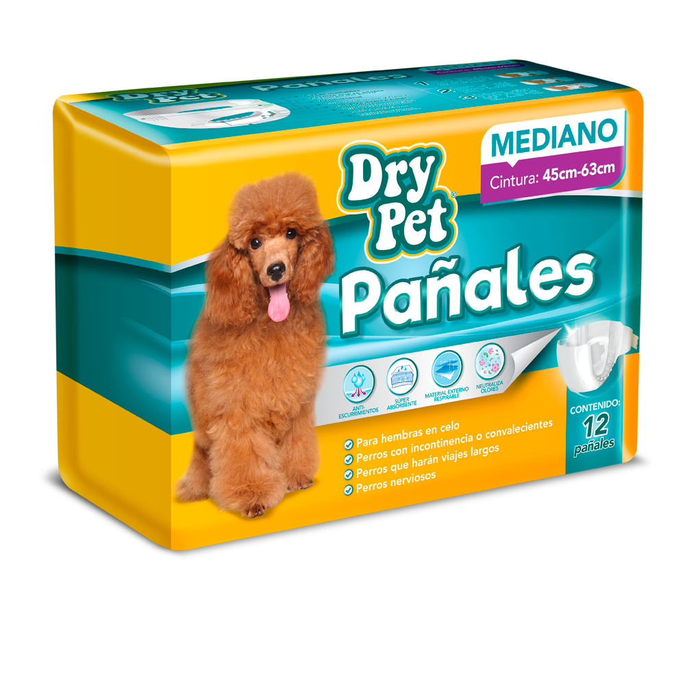 Pañales para perro (12 piezas)