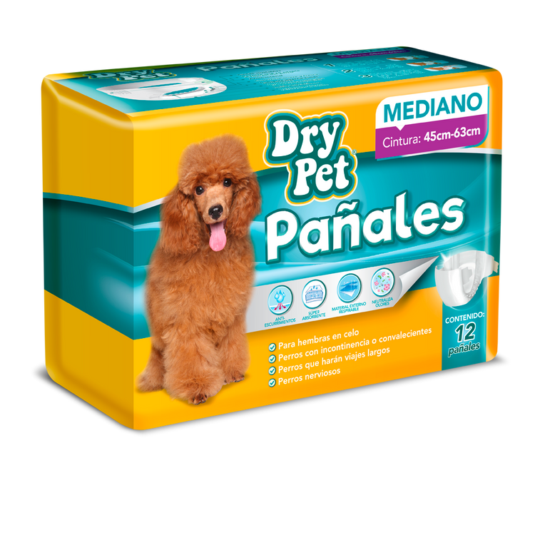 Pañales para perro (12 piezas)