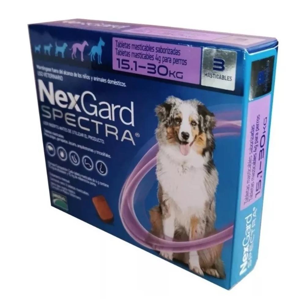 Nexgard Spectra Para Perro con 3 Tab.